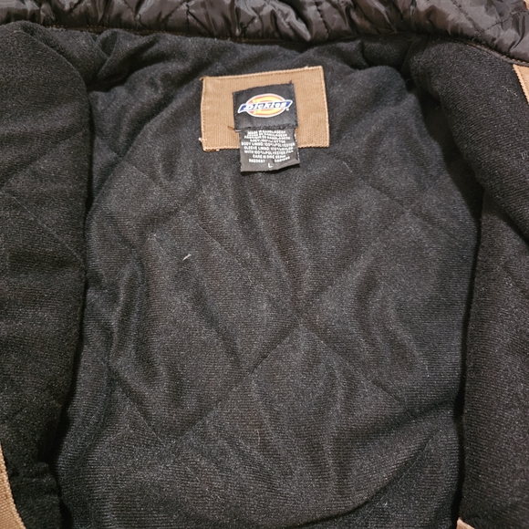 Vintage Dickies Brown Canvas Hooded Work Jacket - Picture 8 of 11